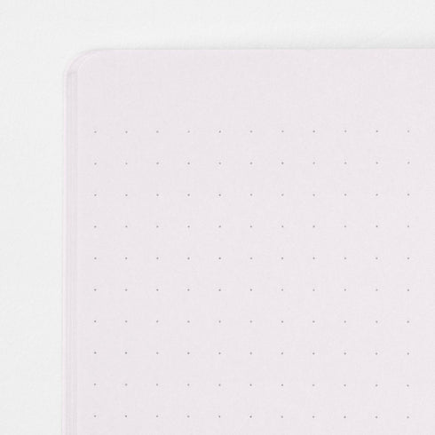 Midori A5 PURPLE Color DOT GRID 5mm Notebook Color Pages Midori A5 Notebook Foil Stamped Dot Grid Notebook 5mm Dot Grid | 15271006 56 Pages
