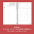 MOTEMOTE PHOENIX 10 Minute Planner Half Year Planner Six Month Planner Semi-Annual Planner | Half Year - USA located!
