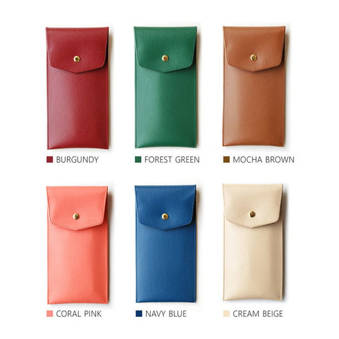 Plepic Extra PENCIL Pocket BEIGE Pen Case PU Pencil Case Storage Case Durable Pen Case Storage Case Pen Case Pen Case | 195 X 100 X 10mm