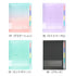 MARUMAN SESSiONS LIGHT BLUE B5 Binder Stufy Binder Subject Binder Index Tabs Binder Lay Flat BInder | F310 120 Sheet Capacity
