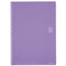 Kokuyo B5 Soft Ring VIOLET Notebook Dotted Line 6mm Rule | 40 Sheets SV301
