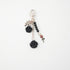 Japanese Clear PALE PINK ROSE Gold Bara 淡いピンクのバラ Black Rose Planner Charm Good Luck Notebook Charm Gothic Charm | 2.5 X .039 Inches