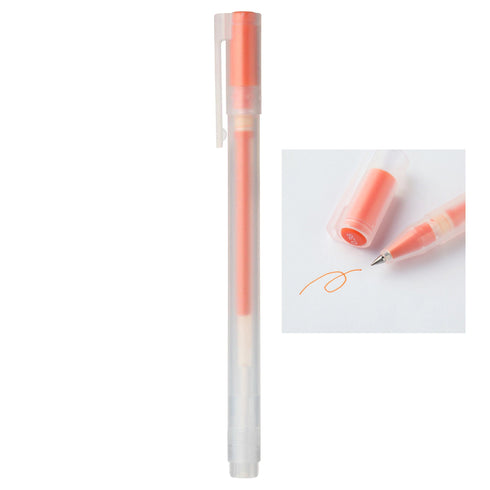 MUJI Japan GREEN Gel Ink Cap Type Ballpoint Pen 0.38mm Muji Gel Pen Smooth Gel Pen Artrist Drawing Pen Anime Pen Fine Line | 0.38mm