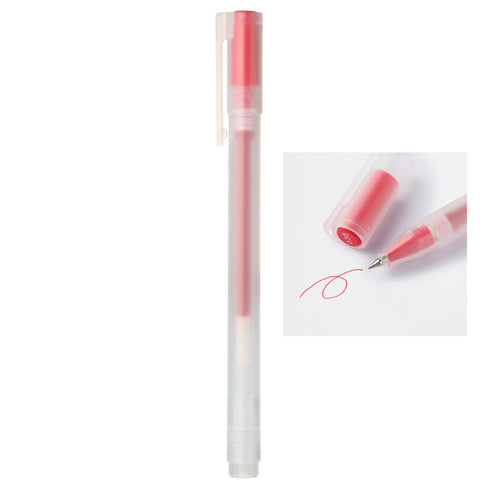 MUJI Japan GREEN Gel Ink Cap Type Ballpoint Pen 0.38mm Muji Gel Pen Smooth Gel Pen Artrist Drawing Pen Anime Pen Fine Line | 0.38mm