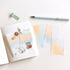 MU Lifestyle PEACH Morning Dyeing Tracing Paper Ephemera Vellum Paper Watercolor Paper Translucent Paper Planner Paper Scrapbook | DTP-007
