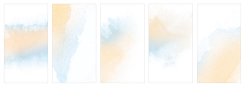 MU Lifestyle PEACH Morning Dyeing Tracing Paper Ephemera Vellum Paper Watercolor Paper Translucent Paper Planner Paper Scrapbook | DTP-007