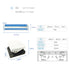 ADJUSTABLE ORANGE B5 A4 A5 Hole Punch B5 Hole Punch A4 Hole Punch A5 Hole Punch Portable Hole Punch Travel Hole Punch Multi-Size Hole Punch