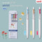 Uni-Ball One WINTER SET Modern Limited Edition 0.38 Color Gel Pen Set Knock Pen Gel Ink Pen Set | UMN-S-38 G3C