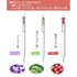 Uni-Ball One AUTUMN SET Modern Limited Edition 0.38 Color Gel Pen Set Knock Pen Gel Ink Pen Set | UMN-S-38 G3C