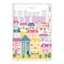 Midori A6 TOWN SKYLINE CITYSCAPE 3 Pocket Clear Folder | H175 x W119mm