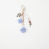 Japanese Clear PALE PINK ROSE Gold Bara 淡いピンクのバラ Black Rose Planner Charm Good Luck Notebook Charm Gothic Charm | 2.5 X .039 Inches