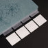 Translucent Transparent MINI PET PLAIN Vellum Sticky Notes | 1.57 X 1.57 Inches 200 sheets