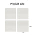 Translucent Transparent MINI PET PLAIN Vellum Sticky Notes | 1.57 X 1.57 Inches 200 sheets