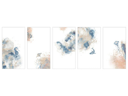 MU Lifestyle SEA of Life Dyeing Tracing Paper Ephemera Vellum Paper Watercolor Paper Translucent Paper Planner Paper Scrapbooking | DTP-014