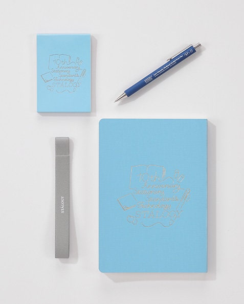 Stalogy Anniversary RED Box Set Editor's Series FULL YEAR Notebook 10th Anniversary Edition Box Set Pen Book Band Editor's Notebook