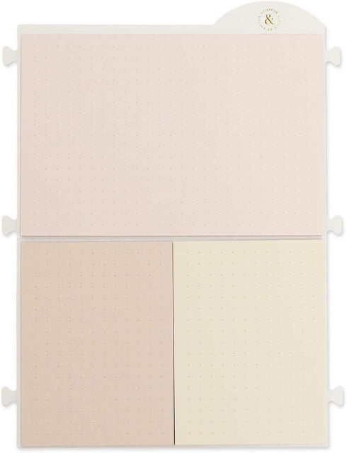 PLANdoME INDEX Log Board TO DO Sticky Notes Daily Sticky Notes Goal Sticky Notes Notebook Insert Sticky Note Insert Goal Tracker | PM6203
