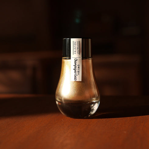 Dominant Industry Ink CHAMPAGNE MIRROR Fountain Pen Ink Handmade Dip Pen Ink Hand Crafted Bottle Ink | 25ml