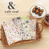 Mind Wave Seals NATURAL CAFÉ Stickers Parfait Fruit Egg Toast Coffee Seals Bujo Tiny Stickers | 80894