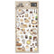 Mind Wave Seals BROOKLYN CAFÉ Stickers Bagel Lattee Croissant Muffin Coffee Seals Bujo Tiny Stickers | 80895