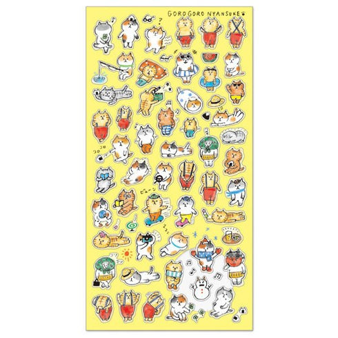 Mind Wave Seals NYANSUKE'S BUBBLE Wrap Stickers GOROGORO Seals Bujo Tiny Stickers | 77892