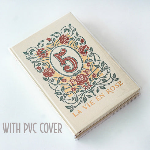 2023 Papermood Navy HARDCOVER FIVE YEAR Planner Tomoe River 52gsm Sanzen One Day Per Page Cousin Techo Planner Notebook Journal | 388 Pages