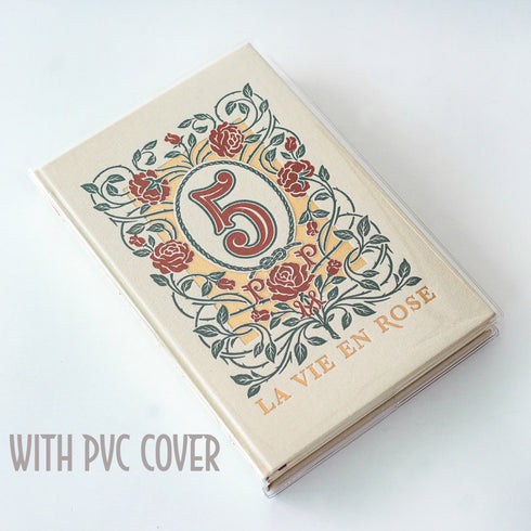 2023 Papermood Cream HARDCOVER FIVE YEAR Planner Tomoe River 52gsm Sanzen One Day Per Page Cousin Techo Planner Notebook Journal | 388 Pages