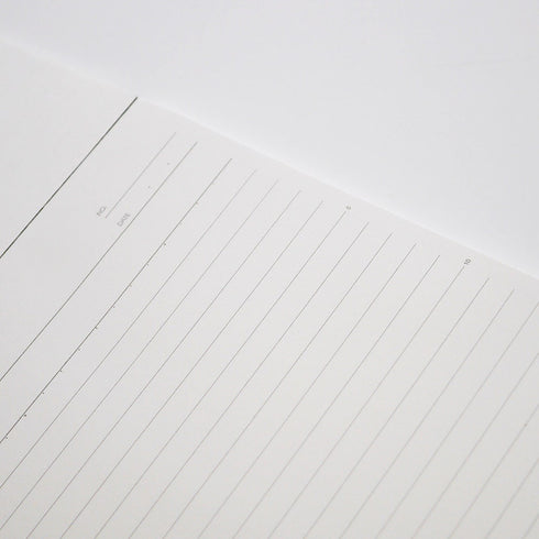 Kokuyo B5 Campus Sarasara LANDSCAPE RULED 8mm Ruled Loose Leaf Paper Ledger Ruled 26 Holes 50 Sheets | 837P