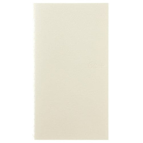 6C+ System B6 SLIM 7mm RULED 84.3gsm Cream Paper with PINK Cover Fountain Pen Friendly Paper B6 Notebook Pastel Notebook | 64 Pgs