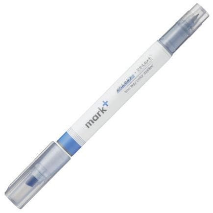 Kokuyo Mark+ PINK Plus GRAY Two Way Highlighter and Gray Pen Two Way Highlighter Double Sided Highlighter | PM-MT201PM