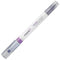 Kokuyo Mark+ VIOLET Plus GRAY Two Way Highlighter and Gray Pen Two Way Highlighter Double Sided Highlighter | PM-MT201VM