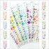 Midori Seal Collection PURPLE Color Series Planner Stickers Movable Stickers Notebook Stickers Coordinating Stickers | 2562 Purple