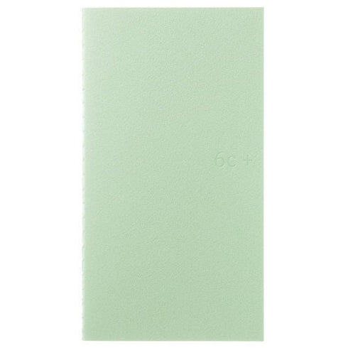 6C+ System B6 SLIM BLANK 84.3gsm Cream Paper with CREAM Cover Fountain Pen Friendly Paper B6 Notebook Pastel Notebook | 64 Pgs