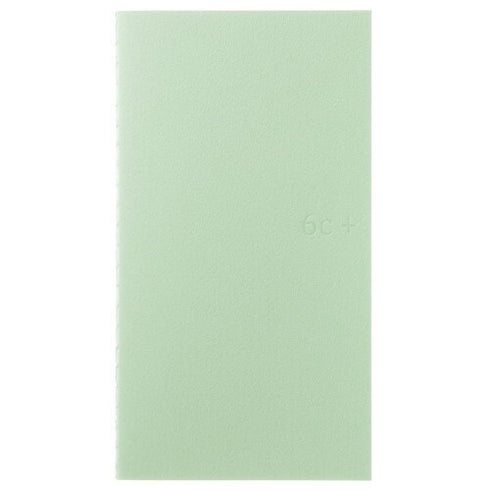 6C+ System B6 SLIM WEEKLY Plan 84.3gsm Cream Paper with BLUE Cover Fountain Pen Friendly Paper B6 Notebook Pastel Notebook | 64 Pgs