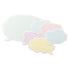 NB Co., Ltd Japan PASTEL SPEECH Bubbles Colored Paper Flake Sticker Paper Stickers Color Flake Seals Embellishment Stickers | 2564113