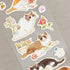 NB Co., Ltd Japan CAT KITTEN Sticker Gold Foil Sticker Planner Stickers Craft Stickers Embellishment Stickers | 2494134