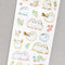 NB Co., Ltd Japan WHITE-Tailed TIT Bird Sticker Gold Foil Sticker Planner Stickers Craft Stickers Embellishment Stickers | 3014119