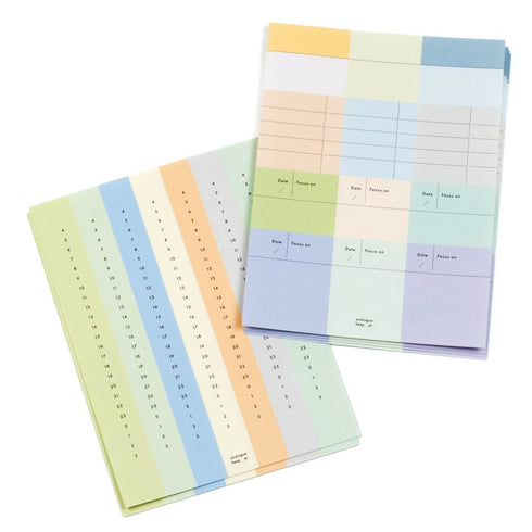 Analogue Keepers TIME & NOTE BEGINNING Stickers Planner Stickers Date Stickers Weekly Stickers Bujo Stickers Focus Stickers