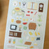 Suatelier GRANDMA'S HOME PVC Transparent Stickers Planner Stickers Farming Stickers Planting Stickers Growing Stickers | 1148