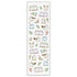NB Co., Ltd Japan WHITE-Tailed TIT Bird Sticker Gold Foil Sticker Planner Stickers Craft Stickers Embellishment Stickers | 3014119
