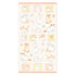 NB Co., Ltd Japan CAT KITTEN Sticker Gold Foil Sticker Planner Stickers Craft Stickers Embellishment Stickers | 5074149