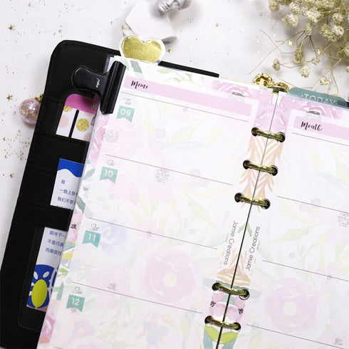 Pastel TRANSPARENT FLAG DATE Stickers Planner Stickers Day Stickers Bujo Stickers Focus Sticker Pastel Stickers | 8 X 9mm 420 Pcs