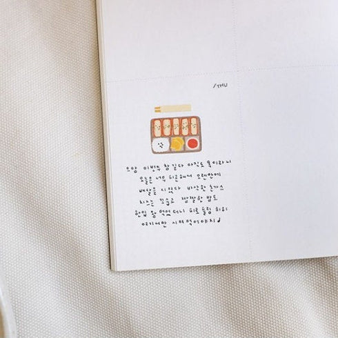 Suatelier FOOD TRIP #6 PVC Hot Dogs Corn Dogs Platters Transparent Stickers Planner Stickers Food Stickers | 1146