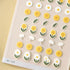 Suatelier Sonia FLOWER 02 PVC Transparent Stickers Mini Series Spring Flowers Summer Flowers Sunflowers Daisies Daisy | 115