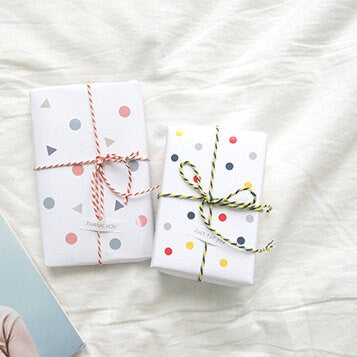 Suatelier DOT Translucent Planner Stickers Plain Shapes 01 Round Translucent Stickers | 1605