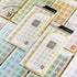FOUR SEASONS Date Stickers Planner Stickers Date Stickers Day Stickers Bujo Stickers Focus Sticker Pastel Stickers | 14.7 X 17.6mm 384 Pcs