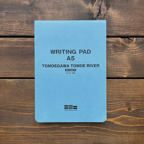Yamamoto A5 Tomoegawa TOMOE RIVER 52gsm Blank Writing Pad Tomoe River Memo Pad Tomoe River Notebook Tomoe RIver Flip Pad | 148 X 210mm