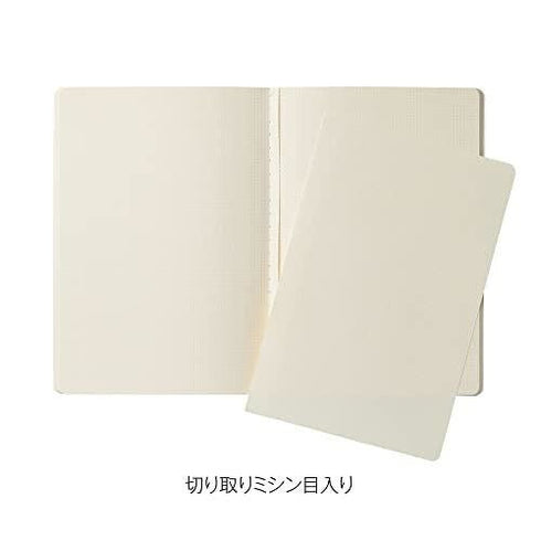 Kleid B6 TINY GRID Notes OK Fools Paper Notebook 81.4gsm 2mm Grid Notebook White Cover Cream Paper 2mm Tiny Grid 2mm Graph | 8441-02 64 Page