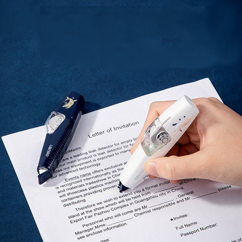 Deli CORRECTON TAPE 5mm Wide Correction Tape Rewritable Correction Tape White Correction Taqpe 6m Long Correction Tape | 71497