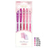 Zebra Sarasa WHITE CLOVER Flower Bouquet Limited Edition Flower Series Five Pen Set Flower Pen Set Bouquet Pen Set 0.5mm | JJ15-WCL-5C