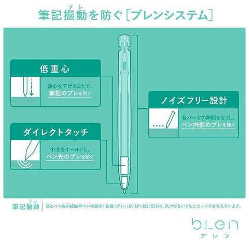 Zebra bLen FROG Green Flash Animal Series Archival Ink Acid-Free Ink 0.5mm Black Ink Retractable Ink Pen | BAS88-AS-FRG